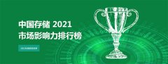“中国存储市场影响力排行榜”2021年度获奖名单